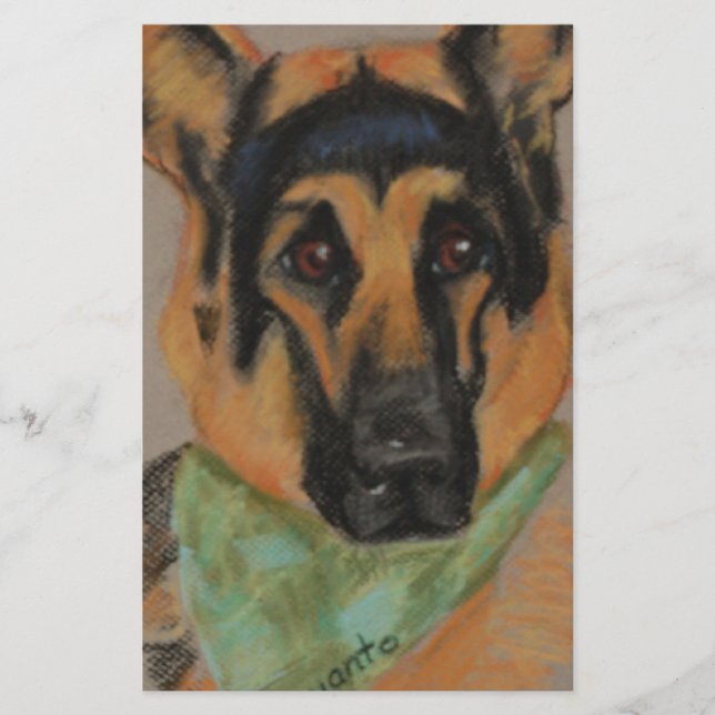 Tyska shepherd (Framsida)