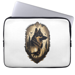 Tyska shepherd 005 laptop fodral