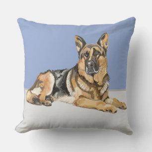 Tyska shepherd, alsatian kudde