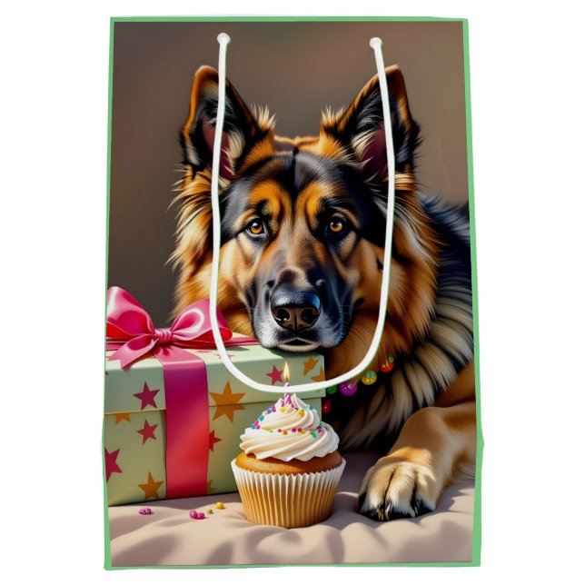 Tyska shepherd Birthday (Baksidan)
