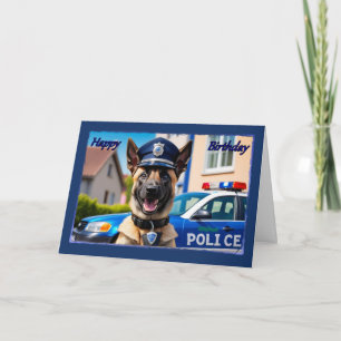 Tyska shepherd Boy's Birthday Card Kort