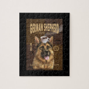 Tyska Shepherd Coffee Company Canvas Pussel