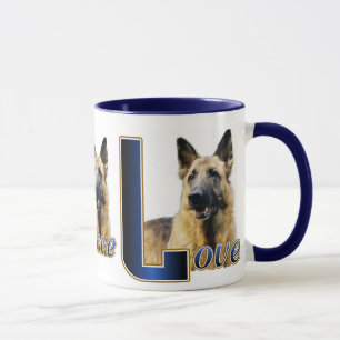 Tyska shepherd Gifts, tyska Shepherd Mugg