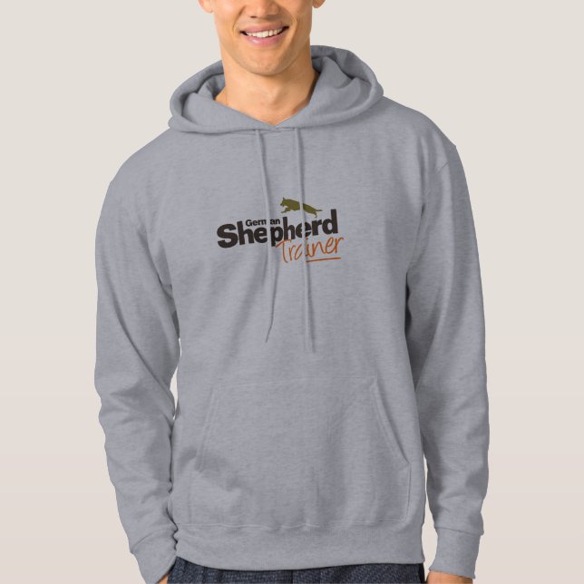 Tyska shepherd Hoodie (Framsida)