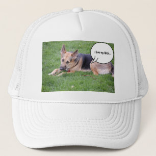 Tyska shepherd Humor Keps