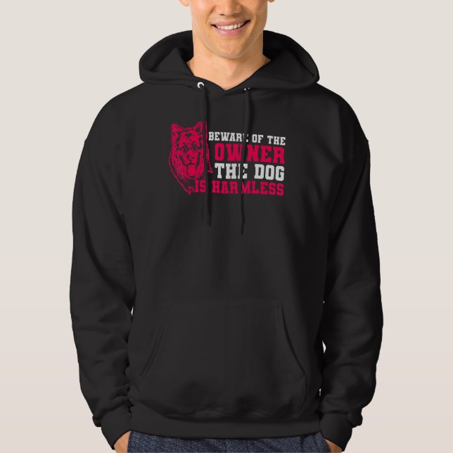 Tyska shepherd Hund är Harmless German Shephe Hoodie (Framsida)