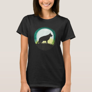 Tyska shepherd Hund Gsd Hund aveln 47 T Shirt