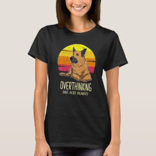 Tyska shepherd Hund Gsd Sunset 37 T Shirt