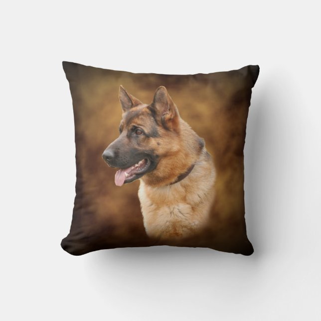 Tyska shepherd hund kudde (Framsida)