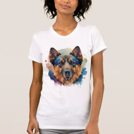 Tyska Shepherd-hund presentidéer T Shirt