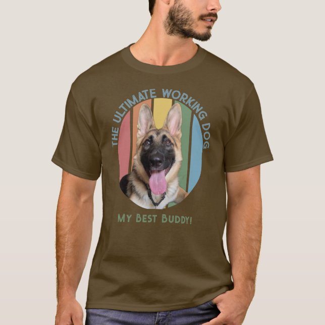 Tyska shepherd Hund tröja (Framsida)