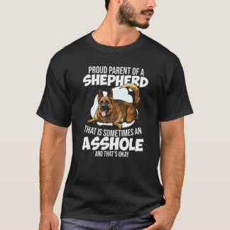 Tyska Shepherd Hund Womens Manar T Shirt