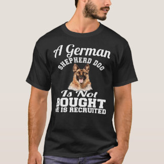 Tyska shepherd Hundägare a German Shepherd Hund Is T Shirt