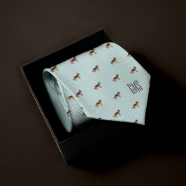 Tyska shepherd Hundar Mönster Monogrammed Slips