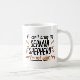 Tyska shepherd kaffemugg