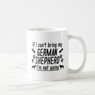 Tyska shepherd kaffemugg