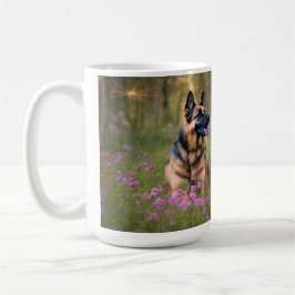 Tyska shepherd kaffemugg