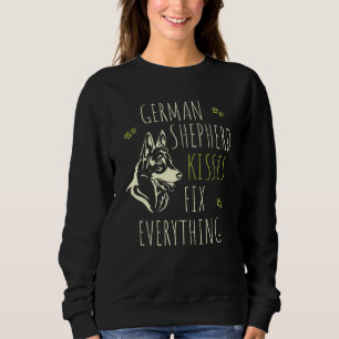 Tyska Shepherd Kisses Fix Allt - Djurälskare T Shirt
