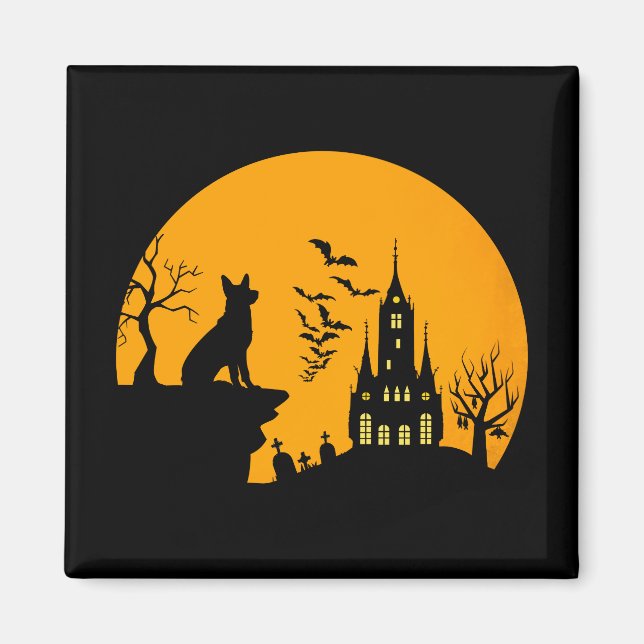 Tyska shepherd magnet (Framsidan)