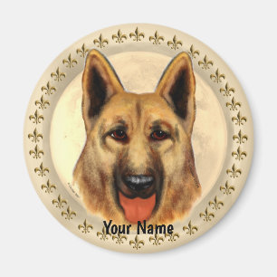 Tyska shepherd magnet