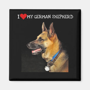 Tyska Shepherd Magnet