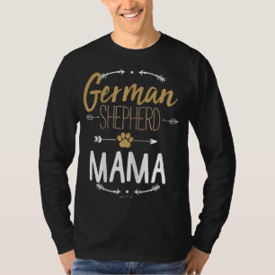 Tyska shepherd Mamma Arrows Hund älskare Gifts for T Shirt