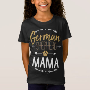 Tyska shepherd Mamma Arrows Hund älskare Gifts for T Shirt