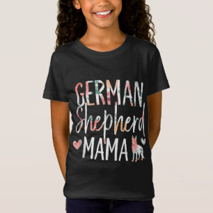 Tyska Shepherd Mamma Hund älskare för Mamma Owner T Shirt