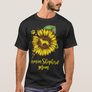Tyska shepherd Mamma Solros Hund älskare T Shirt