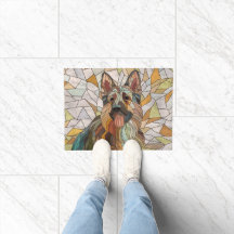 Tyska shepherd - Mosaic Art