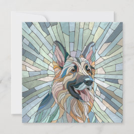 Tyska shepherd - Mosaic Art