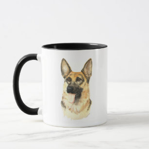 Tyska shepherd Mugg