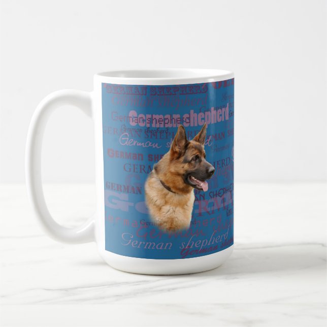 Tyska shepherd mugg (Vänster)