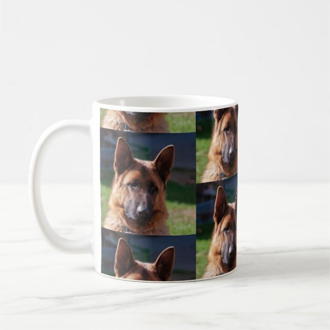 Tyska shepherd Mugg (Vänster)