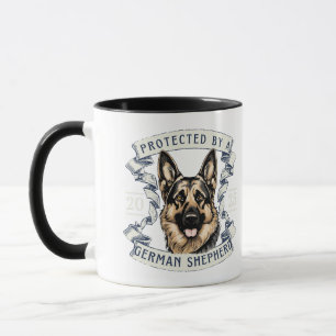 Tyska shepherd Mugg