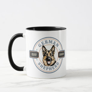 Tyska shepherd Mugg
