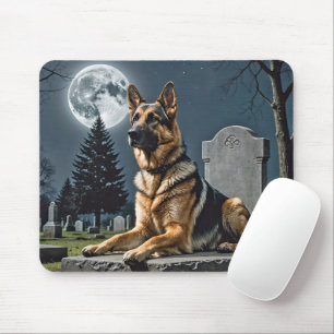 Tyska shepherd på Gravestone Musmatta