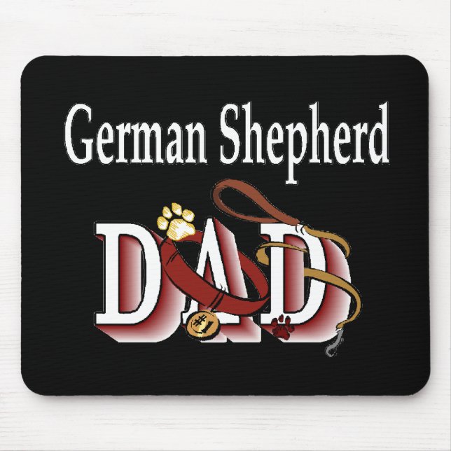 Tyska shepherd Pappa Gifts Musmatta (Framsidan)