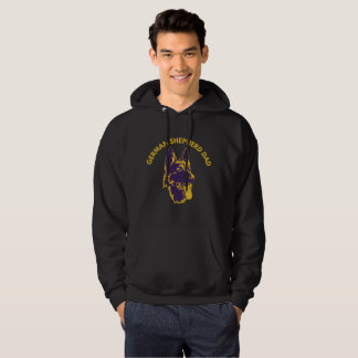 Tyska shepherd Pappa Hoodie
