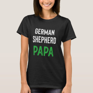 Tyska shepherd Pappa T Shirt