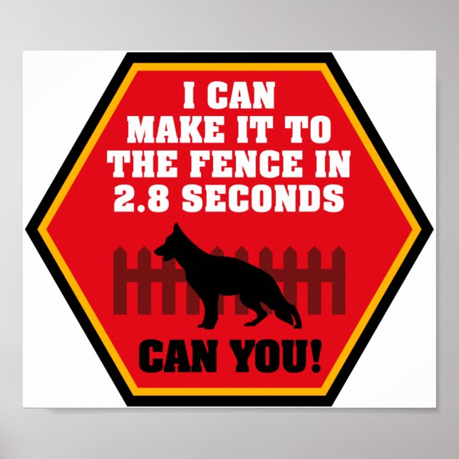 Tyska shepherd Poster (Framsidan)