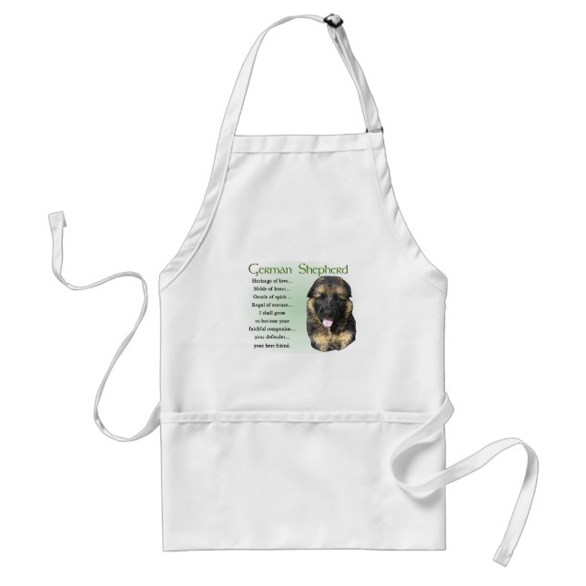 Tyska shepherd Puppy Gifts Förkläde (Framsidan)