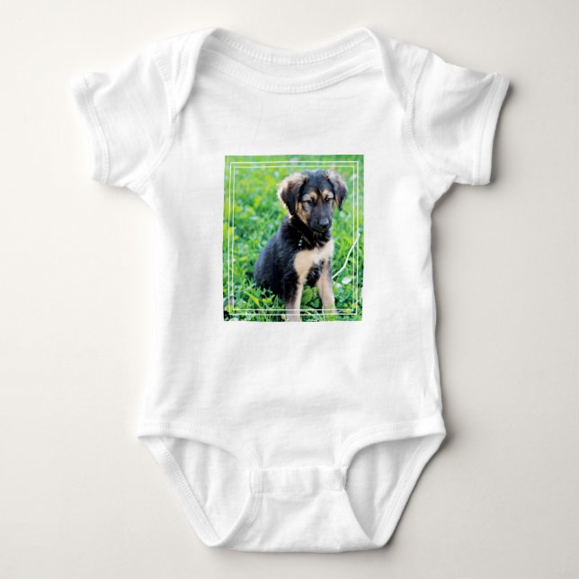 Tyska shepherd Puppy T Shirt (Framsida)