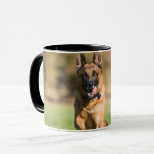 Tyska shepherd Running Mugg