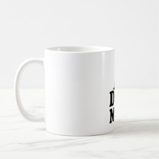 Tyska shepherd Stickers - Tyska Shepherd Hund Mamm Kaffemugg (Vänster)