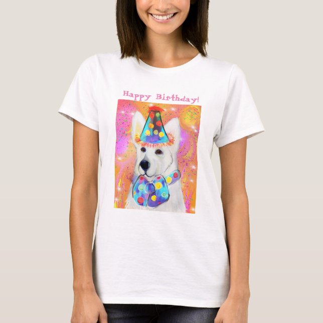 Tyska shepherd t shirt (Framsida)