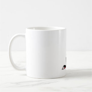 Tyska shepherd USA flagga Patriotic Hund Kaffemugg