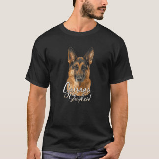 Tyska shepherd Vass Hund Hundar T Shirt