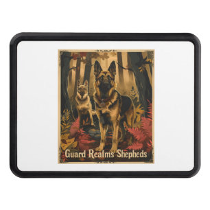 Tyska shepherds Amidst Magic Foliage Dragkroksskydd