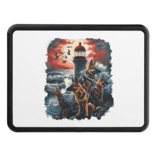 Tyska shepherds Guiding Borttappad Souls Dragkroksskydd